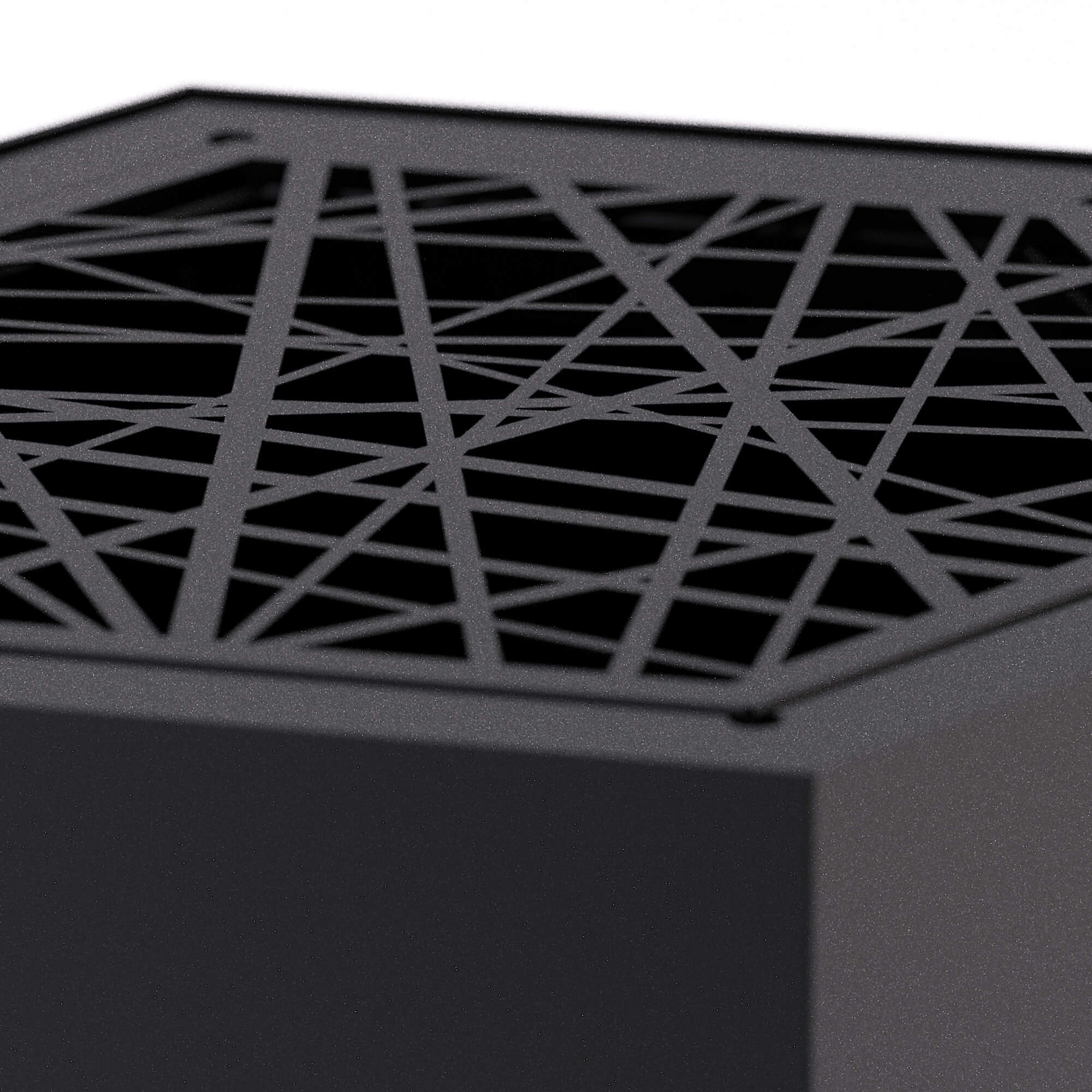 Black Hex Smokeless Fire Pit