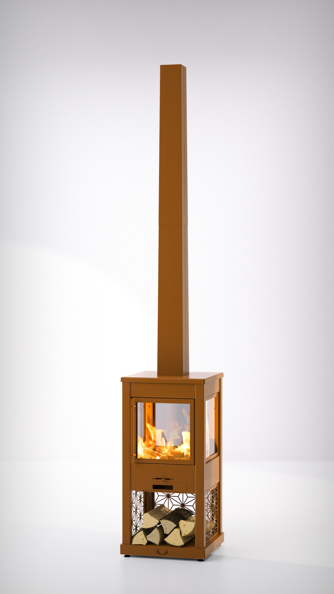 Rust Hive Outdoor Stove
